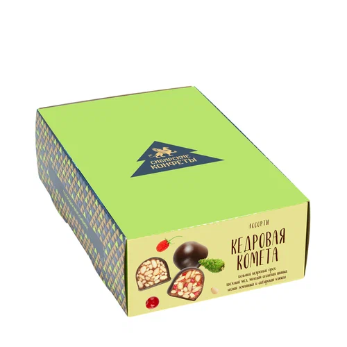  Кедровая комета Ассорти (9429) (классика, клюква, шишка, земляника), 540г   в Краснотурьинске