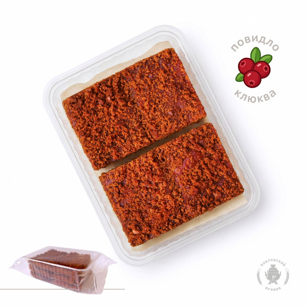 №3 Пряник 400г с фруктовой начинкой Клюква  в Краснотурьинске