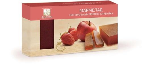  Мармелад пластовый 210г Яблоко-Клубника в Краснотурьинске