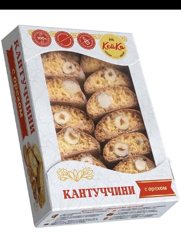 №3 Кей Ко Кантуччини с орехом, 200г    в Краснотурьинске