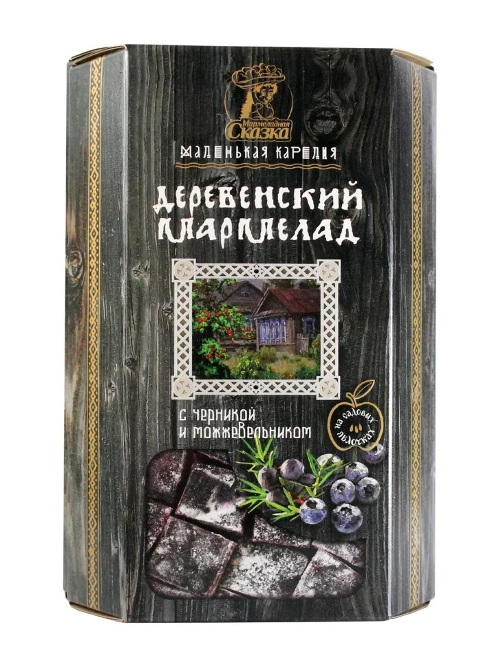  Мармелад деревенский "С черникой и можжевельником" 300г в Краснотурьинске
