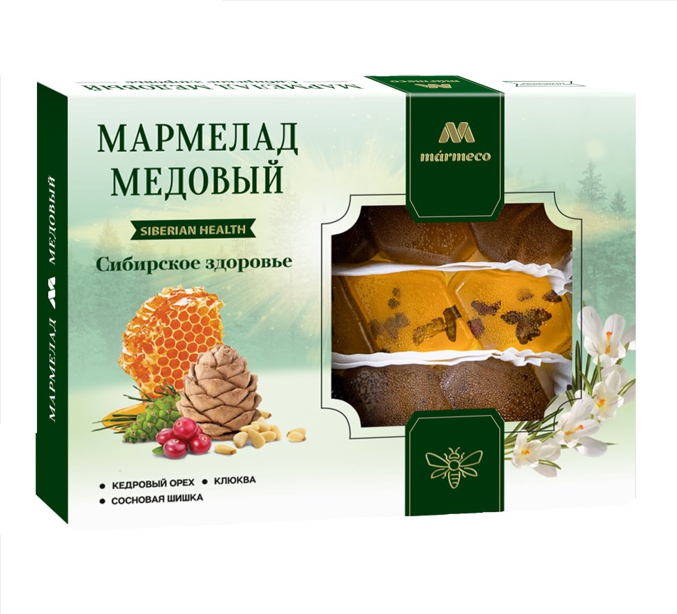  Мармелад медовый "Сибирское здоровье" без сахара 200г  в Краснотурьинске