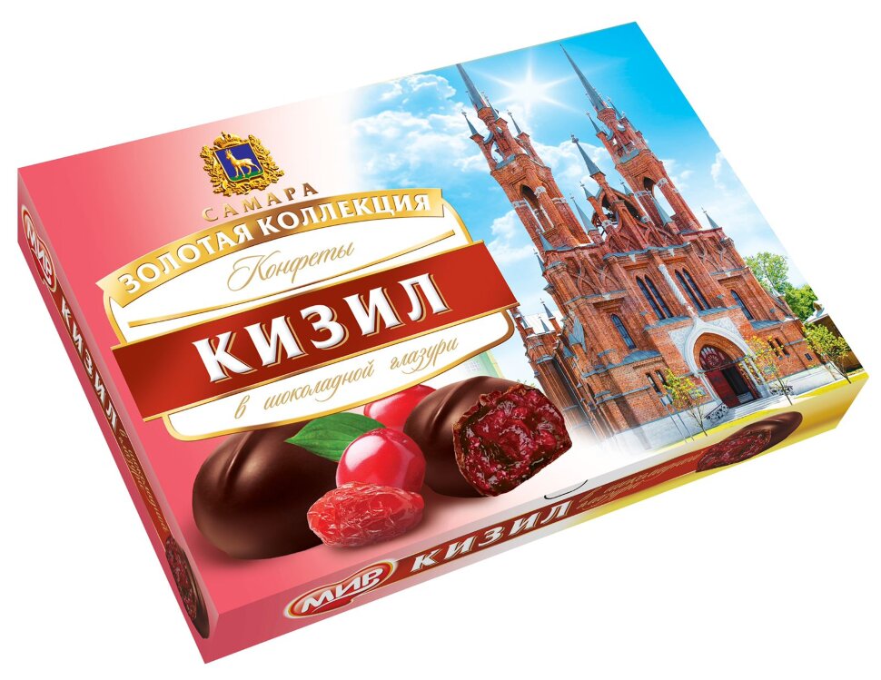  КФ МИР Кизил в шоколадной глазури 160г в Краснотурьинске
